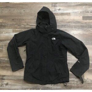 The North Face Triclimate Waterproof Womens Medium Blue Hooded Full Zip Jacket